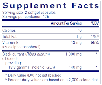 Black Currant Seed Oil