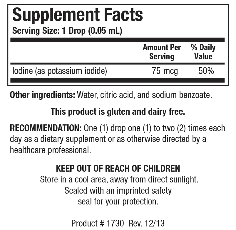 Liquid Iodine